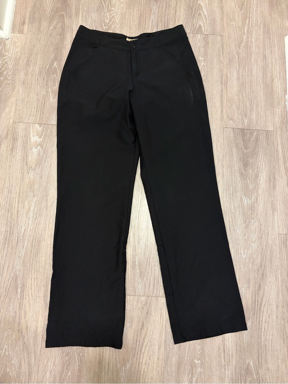Royal Robbins Black Straight Leg Outdoor Pants Women’s 8